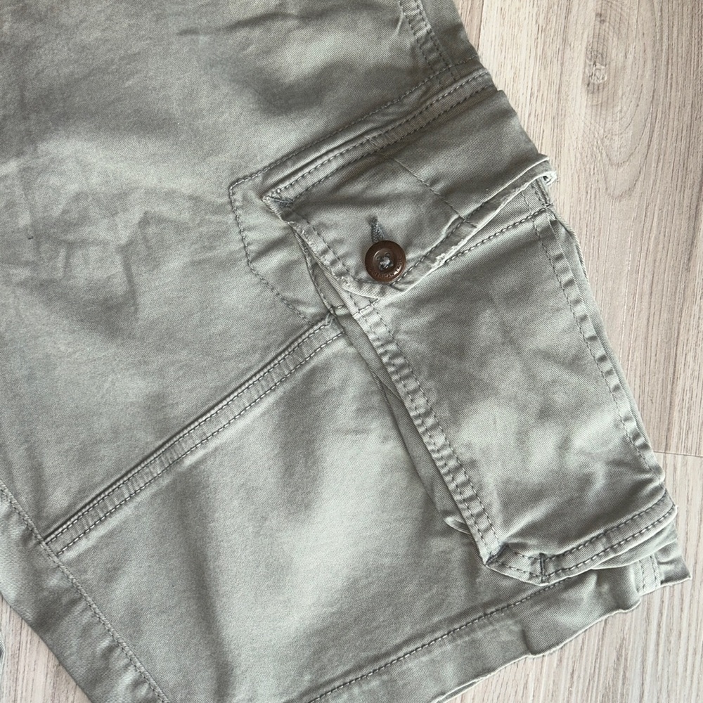 American Eagle Men's Cargo Extreme Flex Shorts W30 NWT Cotton Utility Casual - Picture 5 of 15